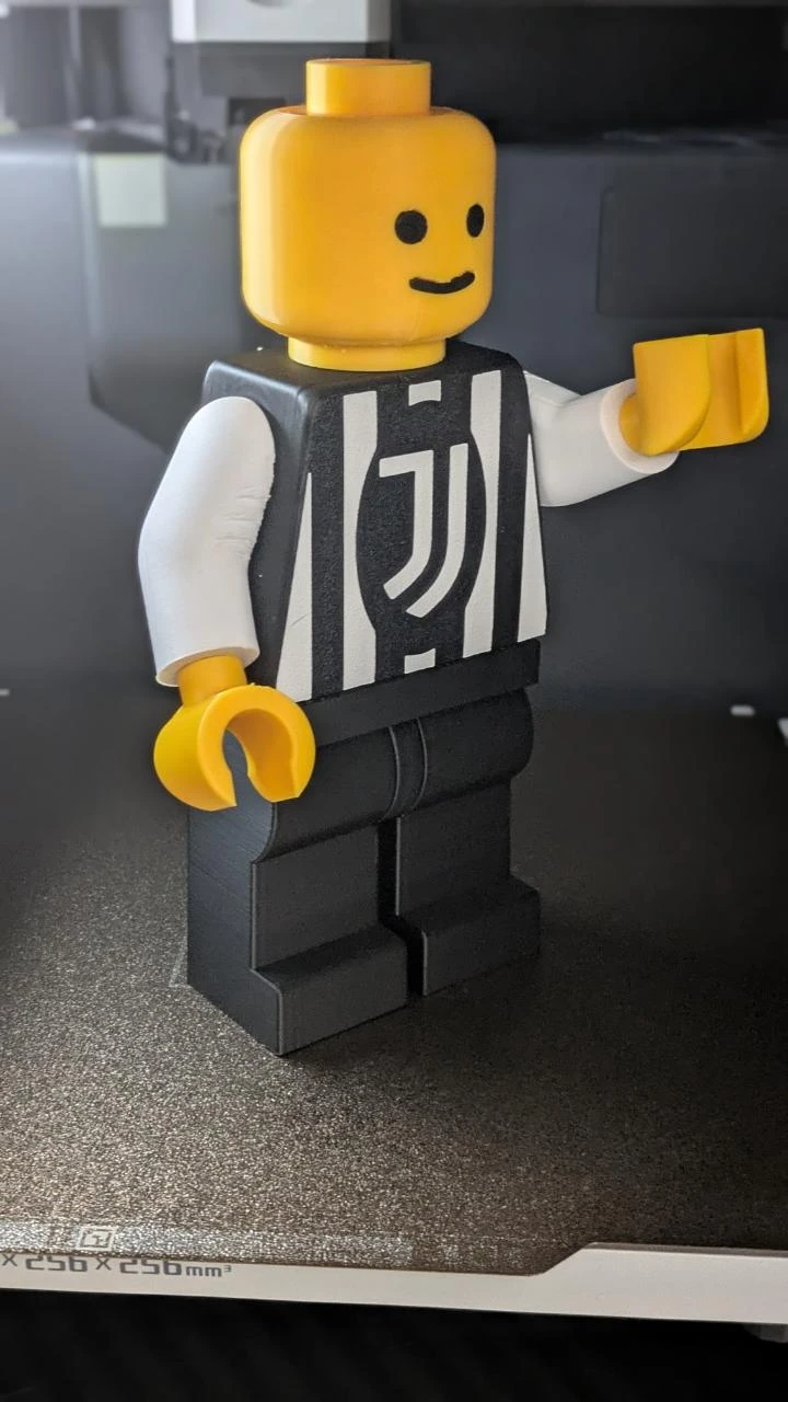Figurinha gigante estilo tijolos - Coleção Juventus (20 cm) – photo 4